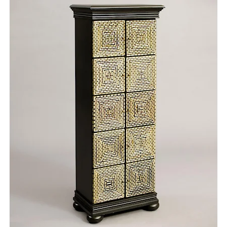 Ten Door Accent Cabinet